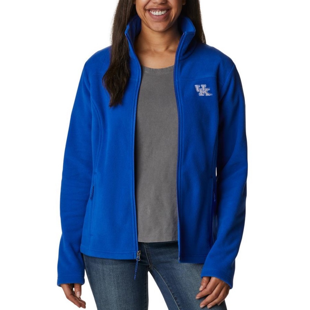 Columbia University of Kentucky UK Fleece Jacket size Small